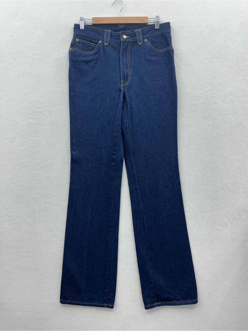 Vintage 70s French Star Women’s 33 Jeans High Rise Straight Leg